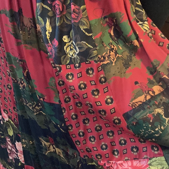 🔥 SOLD AS SET🔥 Suttles & Seawinds Vintage Matisse Jazz Horse Jacket & Skirt 💖 - Picture 9 of 16